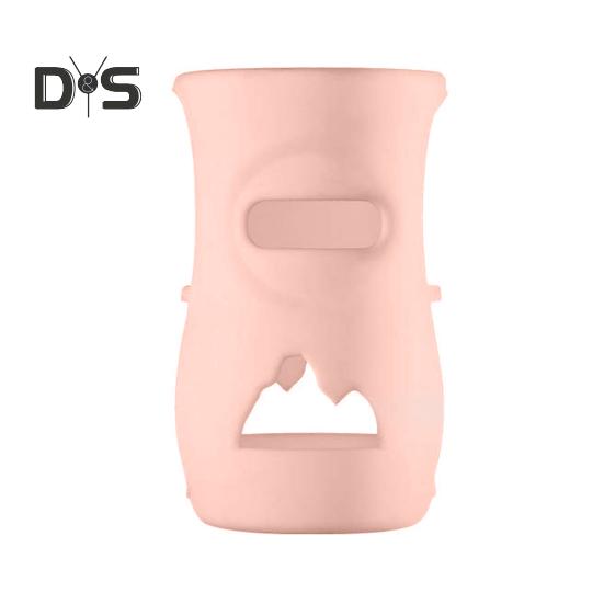 3 ცალი სილიკონის ბოთლის ყელი 120მლ/240მლ ბავშვის ფლაკონის დამჭერი მოცურების საწინააღმდეგო BPA საიზოლაციო ყდის მინის ბავშვის ბოთლისთვის