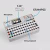 Cardcomputer StampS3 Microcontroller 56 Key Keyboards Card Computer 1.14inch Screen Computer DIY Electronics