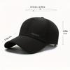 Baseball Cap for Outdoor Activities - Quick Drying, Breathable, Soft Top, Adjustable Strapback, Contrast Color Design