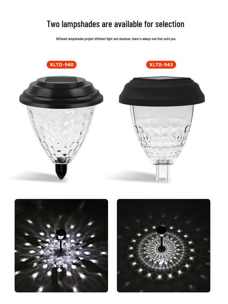 Waterproof LED Solar Garden Light - Outdoor Landscape & Courtyard Decoration