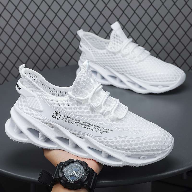 Sandals Men's Summer Non-slip Soft Sole Lightweight Breathable Mesh Running Shoes Youth Outdoor Sports Beach Shoes