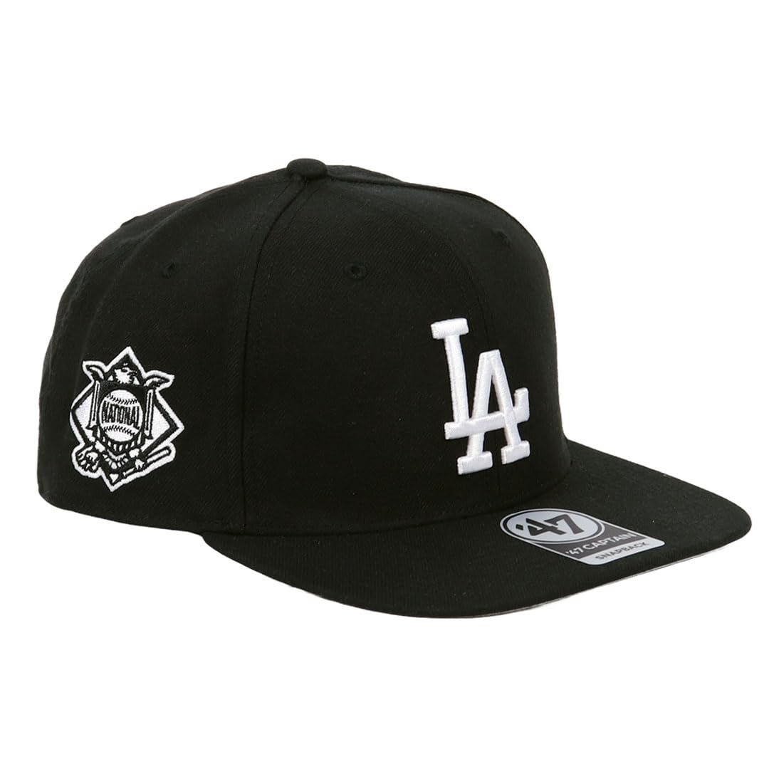 

Кепка Seven 47 Cap Captain Snapback SURE SHOT CAPTAIN Major League Baseball Los Angeles Dodgers Black [Forty Brand] Мужская Женская