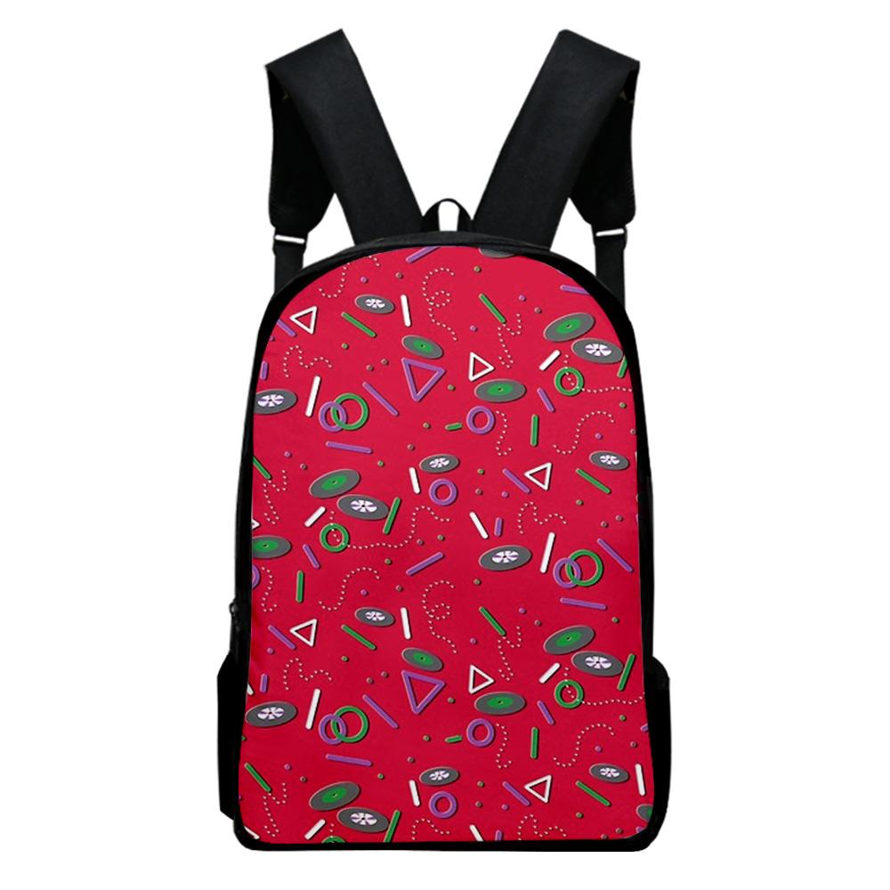 Classic Popular Funny Dreamteam Notebook Backpacks Pupil School Bags 3D Print Oxford Waterproof Boys/Girls Laptop Backpacks