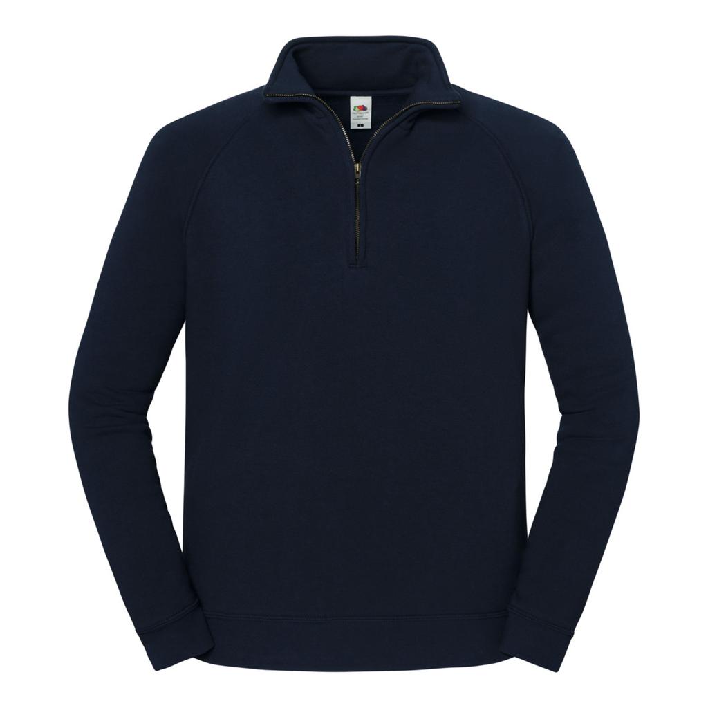 Fruit of the Loom Mens Iconic Premium Quarter Zip Sweatshirt