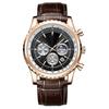 New Mens Watches Top Brand Luxury Men Wrist Watch Leather Quartz Watch Sports Waterproof Male Clock Relogio Masculino+Box