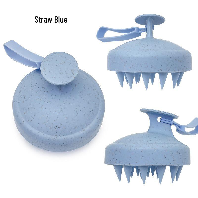Korean Style Silicone Scalp Massager & Shampoo Brush