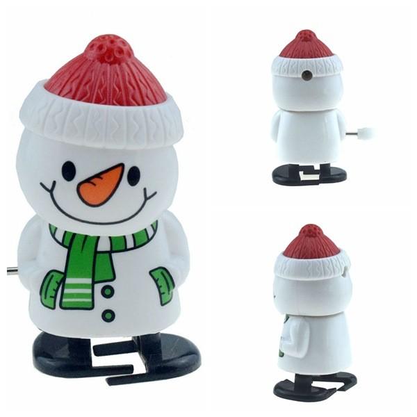 Charming Wind-up Walking Santa Snowman Reindeer Toys For Christmas Celebration