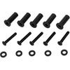 Motorcycle Black Windscreen Well Nut Bolt Screws Hardware Kit For Harley Road Glide FLTRU FLTRK 1998-2023