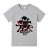A1172 Kids Boys Girls NINJA KIDZ Cartoon Print Short Sleeves T-shirt