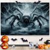 Halloween Festival Tapestry, Spider Web Wall Hanging for Party Festival, Bedroom Office Living Room Home Decor, Wall Decoration