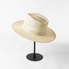 Women's Summer Hat Wide Brim Panama Hats Sisal Hemp Straw Hats Summer Fedoras DIY Church Wedding Party Hat Base Jazz Top Sun Hat