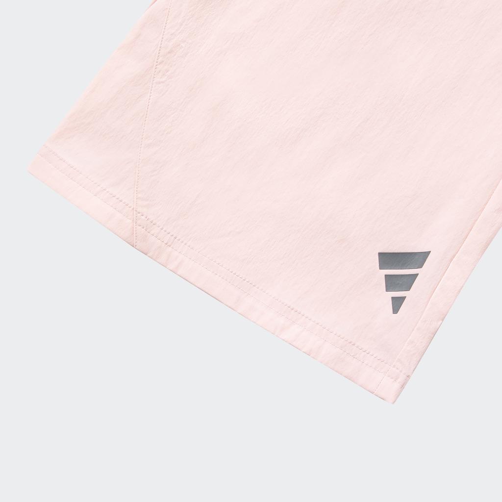 adidas Future Style Tracksuit Bottoms Solid Color Wide Leg Woven Comfortable Mid Rise Casual Pants Women Bottoms Sand Pink JN1966