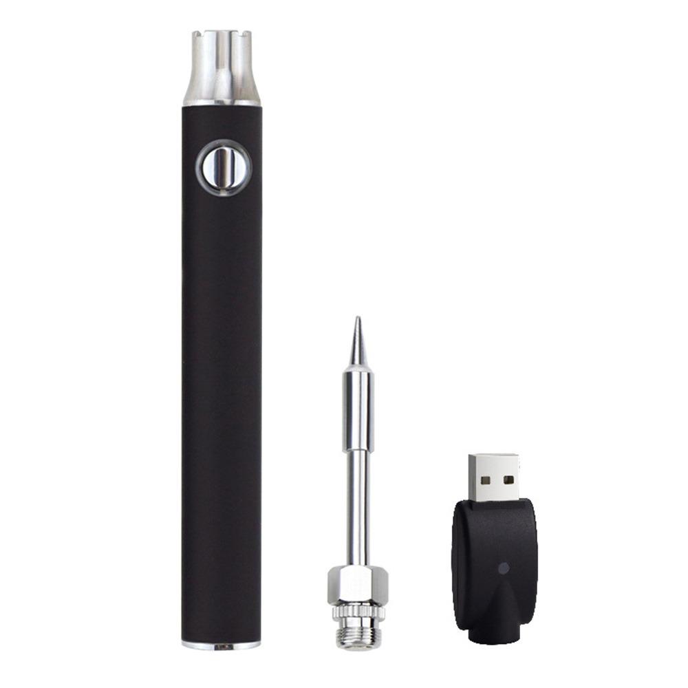 1100mAh Battery Electric Soldering Iron Pen 510 Thread Heat Tips Adjustable Temperature Smart Power Pen Welding Tool Kit