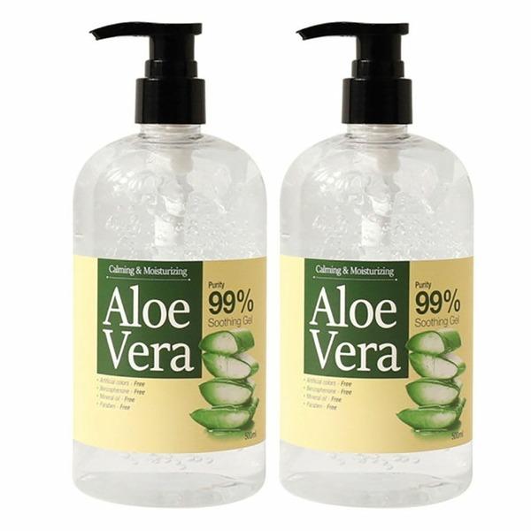 

2 x 500ml Soothing Gel for Dry Skin in Summer (WC6E5E8)