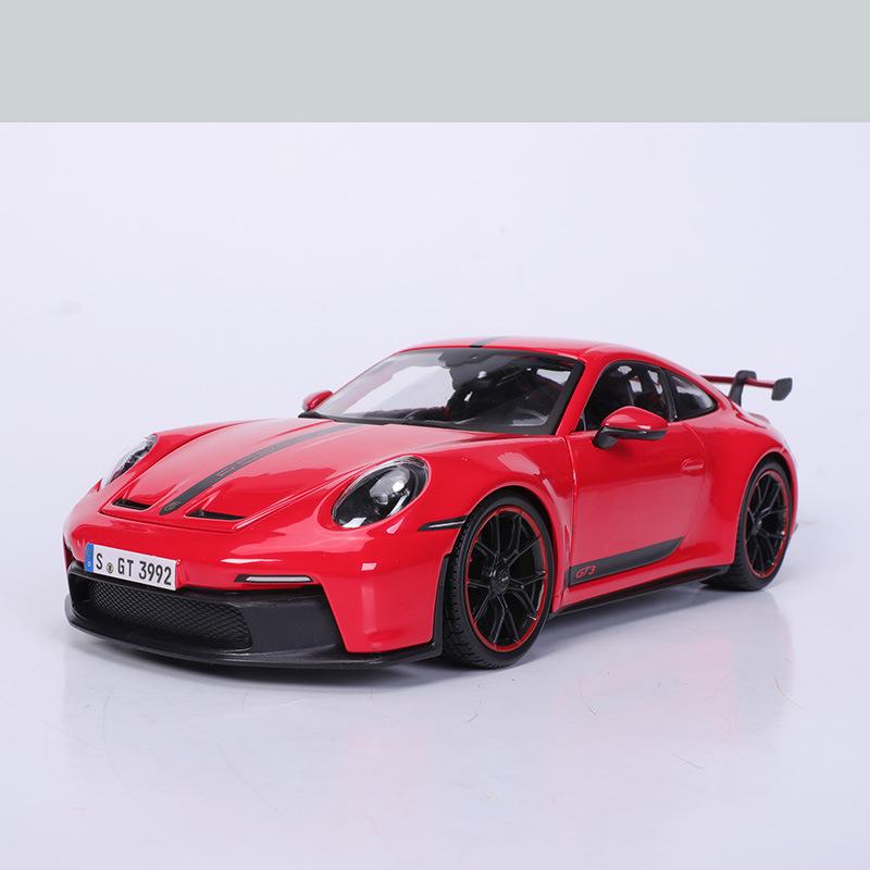 

Майсто 1:18 2022 Porsche 911 GT3 Синий Спортивный Автомобиль Статические Литые Транспортные Средства Коллекционная Модель Автомобиля Игрушки красный