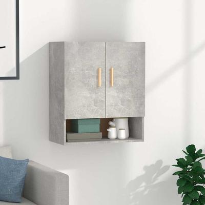 Vidaxl Wall Cabinet, Concrete Grey, 60X31X70 Cm
