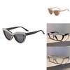 Vintage European American Punk Style Sunglasses Retro Fashion Street Snap Sunshade Shades Tea Color Lens