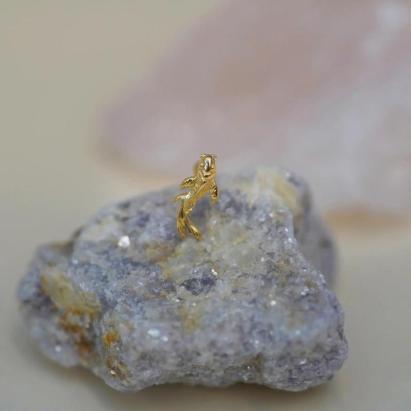 able Small Fish Shaped Earrings for Daily Outdoor A Must-have  Item for Going Out Teenage  Accessories