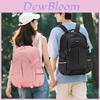 Sesame Baby Large Capacity Nylon Travel Backpack With Breathable Straps For School And Outdoor Use