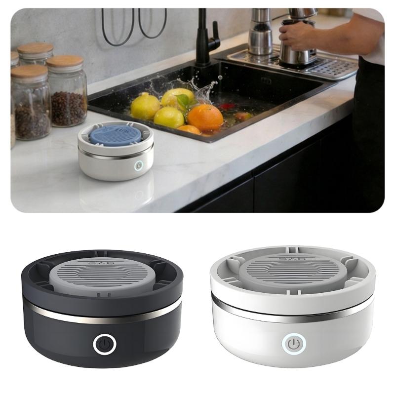 Practical Vegetable Washer Machine 2000mAh Cleaning Technology and Low Noise Design for Effective Home Kitchen Use