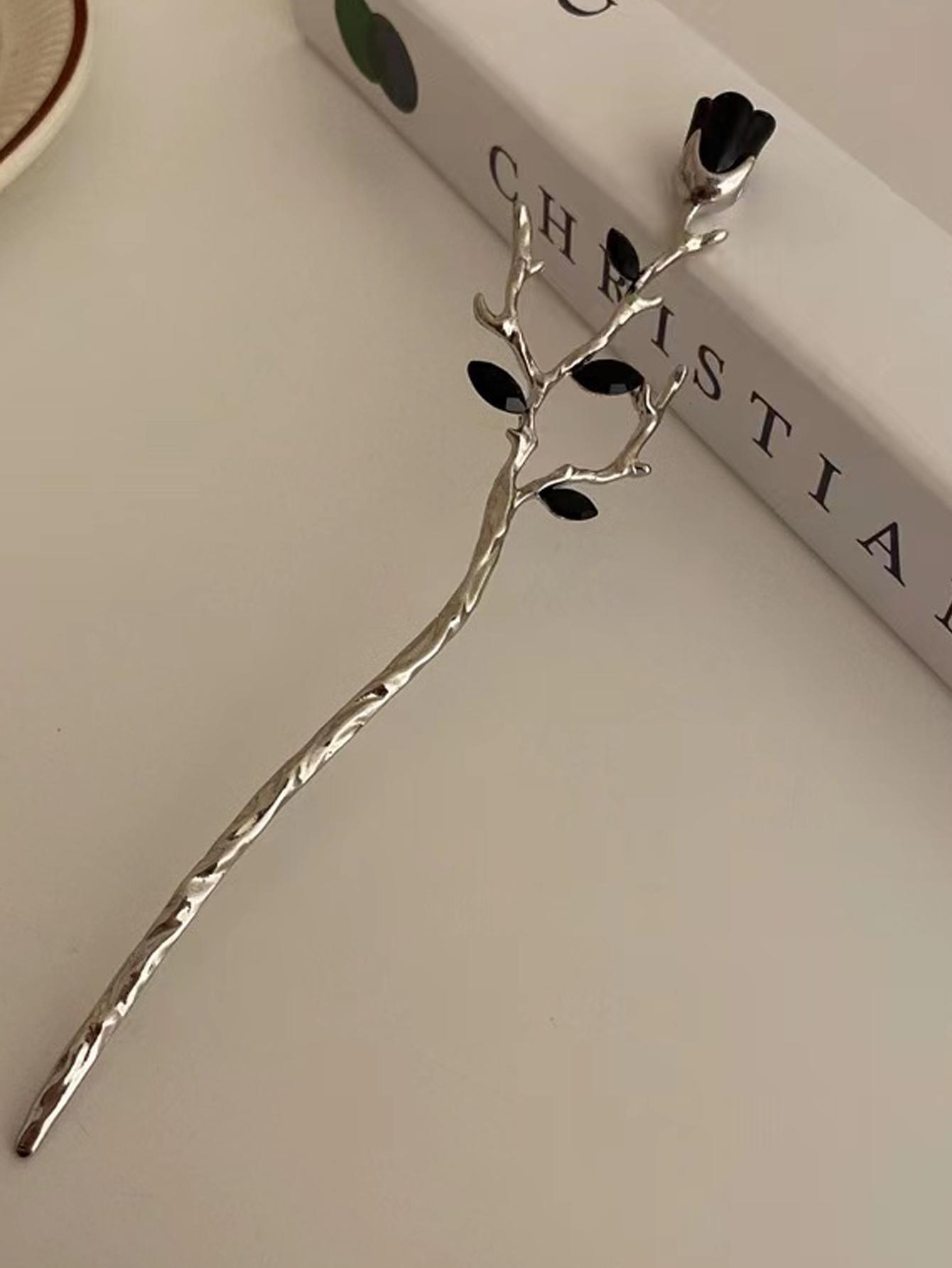 

1 шт. Модные изысканные палочки для волос с розой для женщин, девочек, для вечеринки, аксессуары для волос