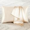 Mulberry Silk Pillowcase Smooth Soft Breathable Mulberry Silk Hair Friendly Sleep Pillow Cases For Girls Mom Wife Women Home