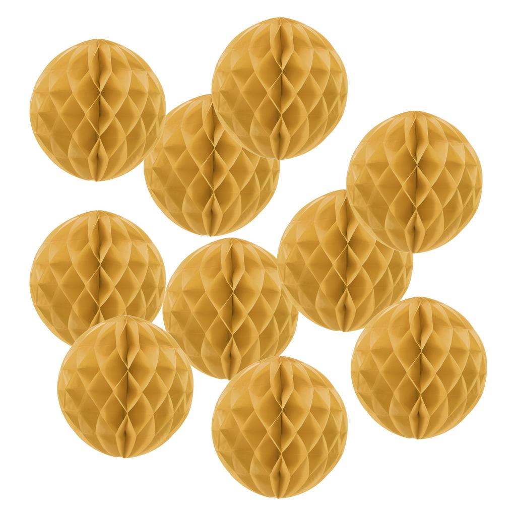 10pcs Tissue Paper Pom Poms Flower Balls Party Hanging Paper Flower Balls Decoration for Birthday Wedding Home Backdrop Decor