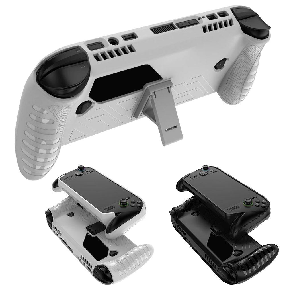 For ROG for Xbox Ally X handheld TPU protective case with back bracket non-slip and anti-fall protective cover