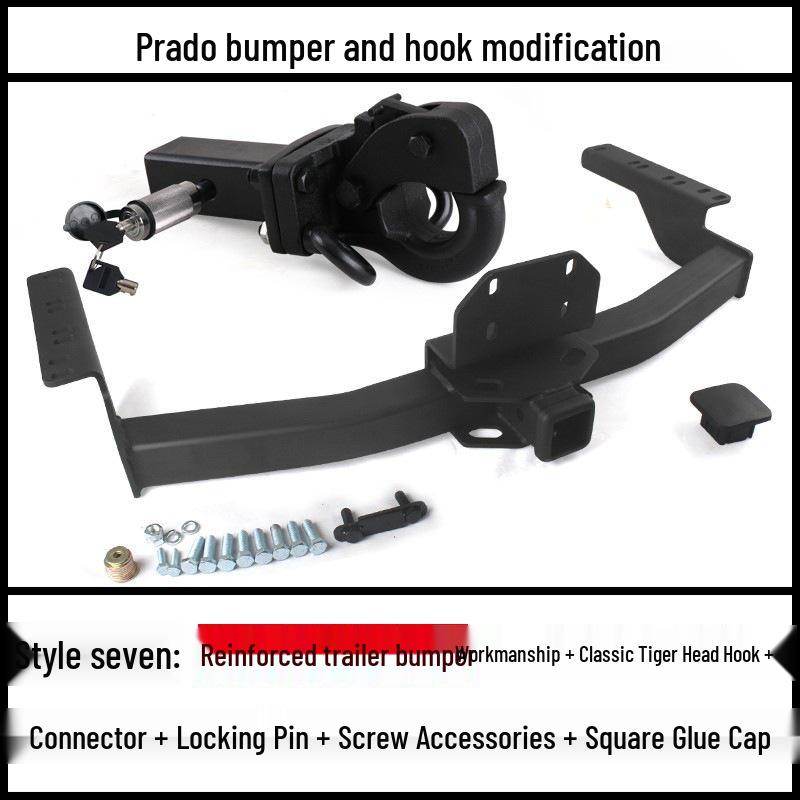 Prado Trailer Hitch: Compatible with 2700/4000 LC120/150 Rear Tow Bar Towing Hook