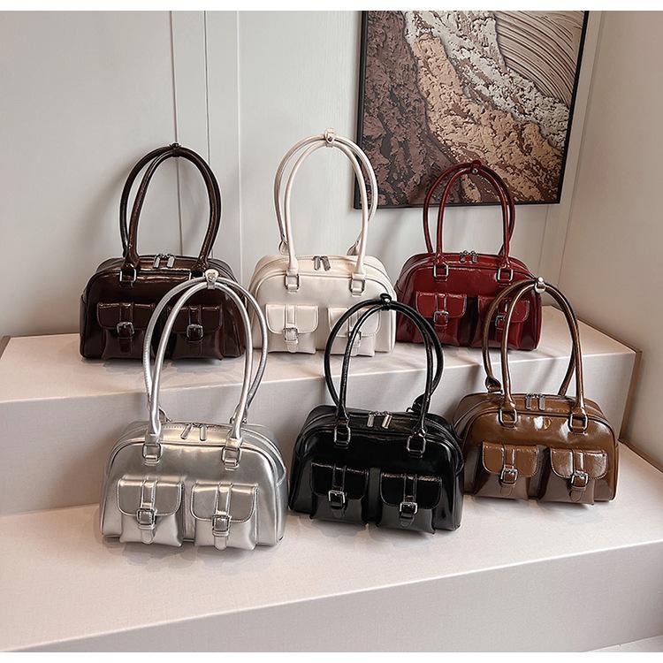 South Wind Women's Spring 2025 Retro Boston Samba Lounge Handbag