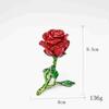 Creative Red Rose Shape Jewelry Box Home Decoration Ornaments