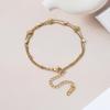 Elegant Multi-Layer Flower Bracelet & Anklet In Titanium Steel for Women