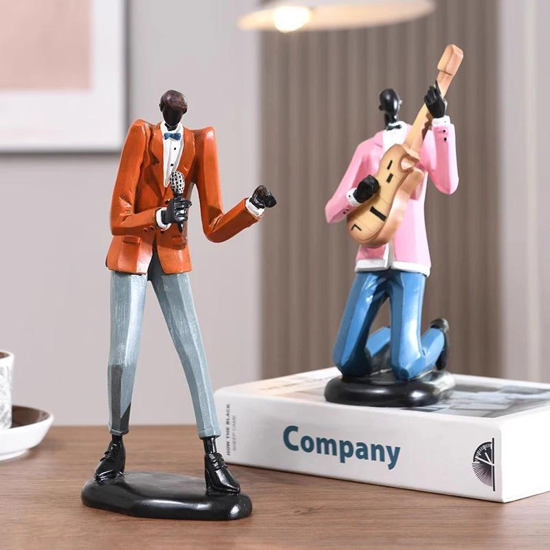 Elegant Music Figurines Decoration Figurines Anime Accessories Home Decor Miniatures Valentines Day Gift Miniatures Interior