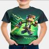 3D printing creative boy's T-shirt