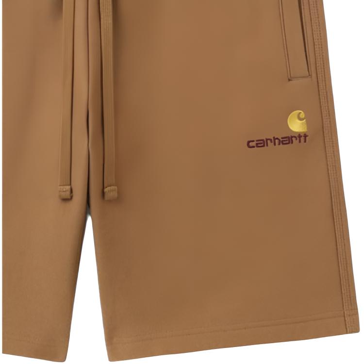 Carhartt WIP Classic Logo Embroidered Drawstring Casual Shorts Men Shorts I031685-BWX