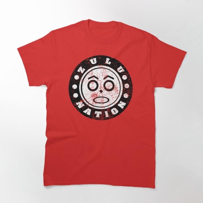 

Universal Zulu Nation logo graphic 100Cotton unisex shirt 2026 Summer New Hip hop culture Y2K vintage Unisex streetwear Tshirt 4XL