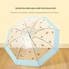 MINISO Cute Pet Series Transparent Long Handle Umbrella