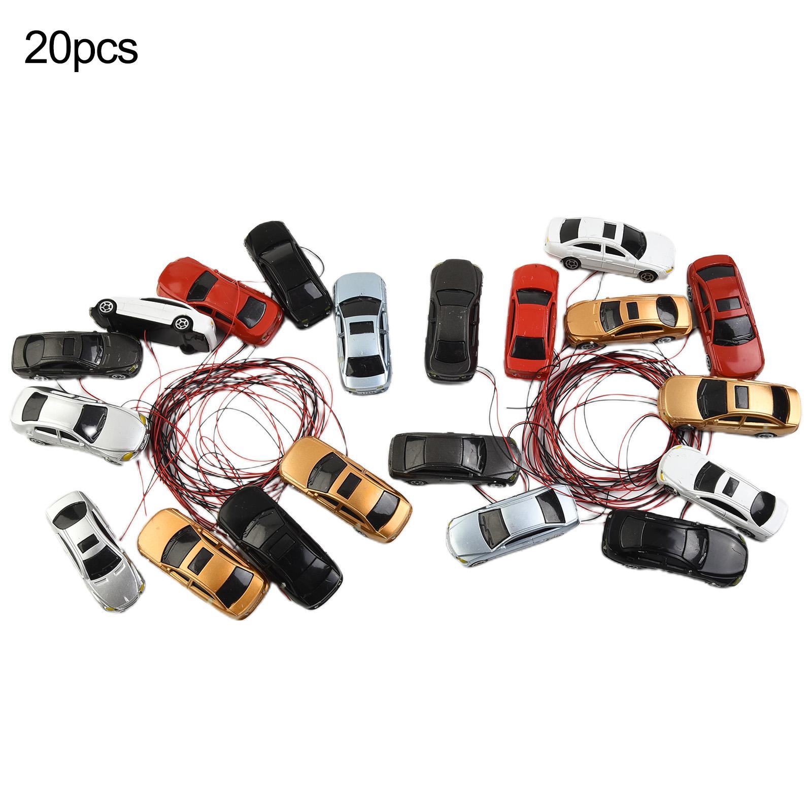 

Модель автомобиля HO Scale 12 В 20 мА 20 шт. Лампы с головной подсветкой Пейзаж