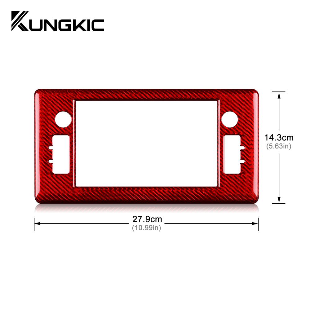 Real Hard Carbon Fiber Sticker For Subaru BRZ Toyota GR86 2025 2025 2025 2025 LHD RHD Navigation Panel Interior Trim Accessories