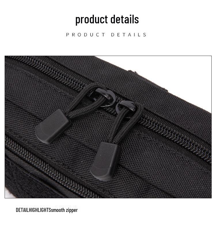 Tactical Outdoor Multifunctional Medical Waist Pack with Molle