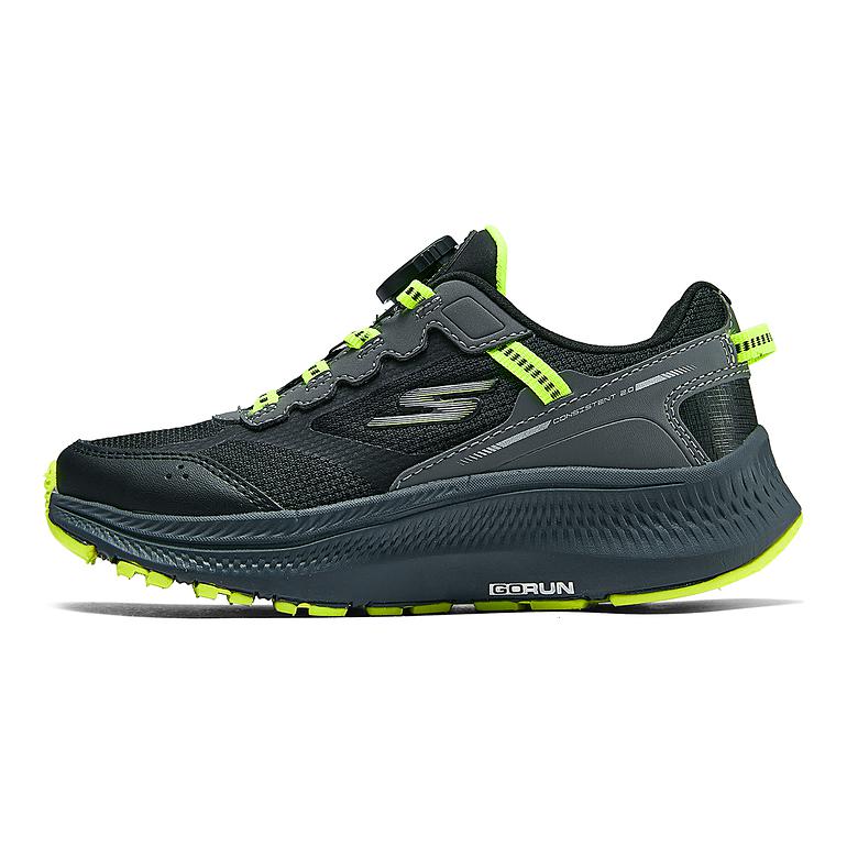 Skechers Kids Boys Fashion Lightweight Non-Slip Durable Training Shoes Kids sneakers Black 405049L-BCYL 27.5