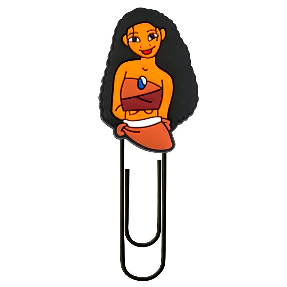 

Princess Series Cartoon Bookmarks: Colorful, Creative, Large Paperclips for DIY & Office Supplies