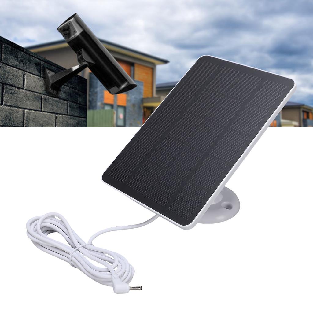 Security Camera Solar Panel Energy Saving High Effciency 4W Solar Panel   with Bracket for Outdoor