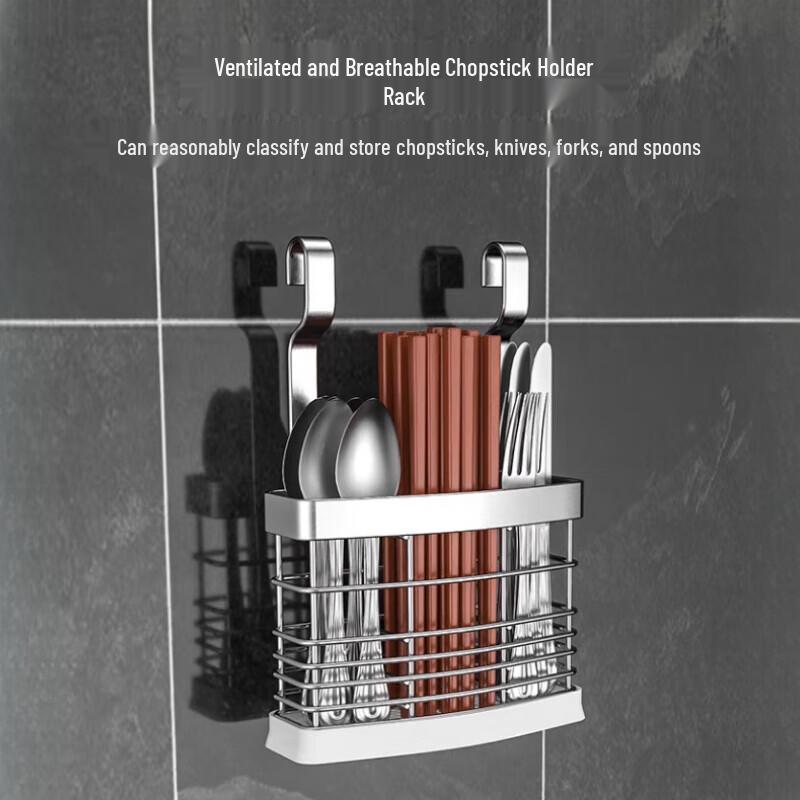 Multi-functional Kitchen Wall Shelf with Dish Drainer