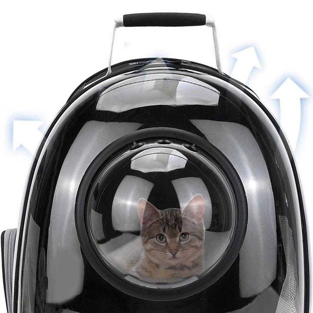 Transparent Pet Cat Carrier Breathable Cat Backpack Portable Pet Handbag  Pet Travel