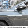 Nerūdijančio plieno priedai Hyundai Tucson NX4 Automobilio oro srauto sparno oro paėmimo imitacija Šoninių ventiliacijos angų dangtelio apdaila 6 vnt.