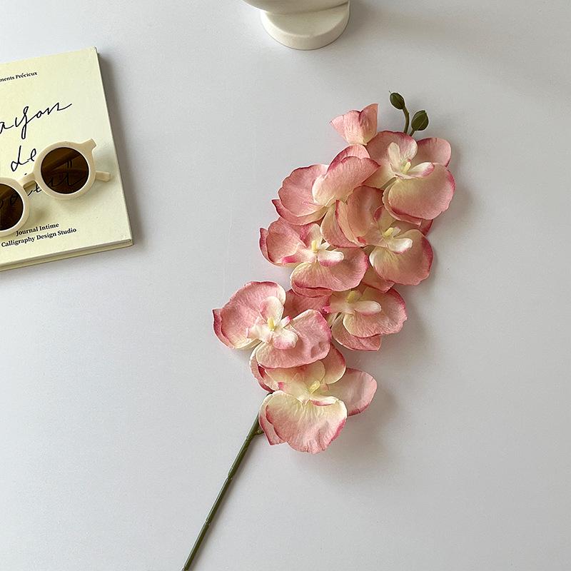 Autumn Phalaenopsis Faux Flowers for Weddings & Home Decor