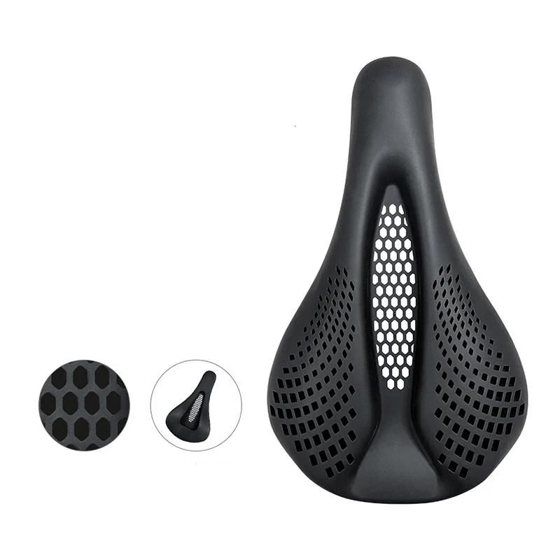 Silicone Breathable Comfortable Soft Shock-absorbing and Anti-slip Bicycle Seat Cover Outdoor Mountain Bike Riding Seat Cover