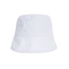 VARZAR Studded Drop Overfit Bucket Hat in White