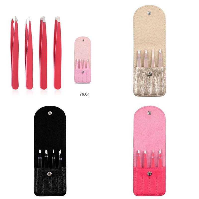 Buy Tweezers Set Stainless Steel Stylish Pointed Tweezers Professional 